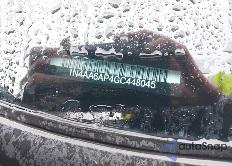 2016 Nissan Maxima 3.5 S из США, поврежденный, VIN 1N4AA6AP4GC448045